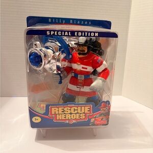 Rescue Heroes Special Edition Billy Blazes‎ Firefighter  Fisher Price New